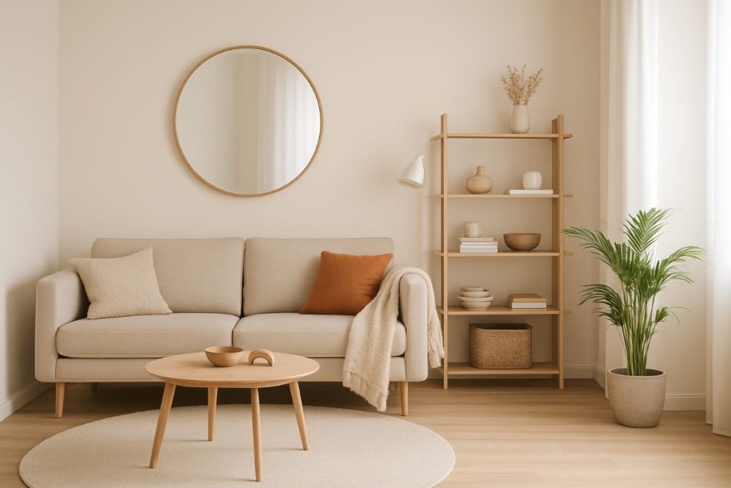 Aménager un petit salon carré
