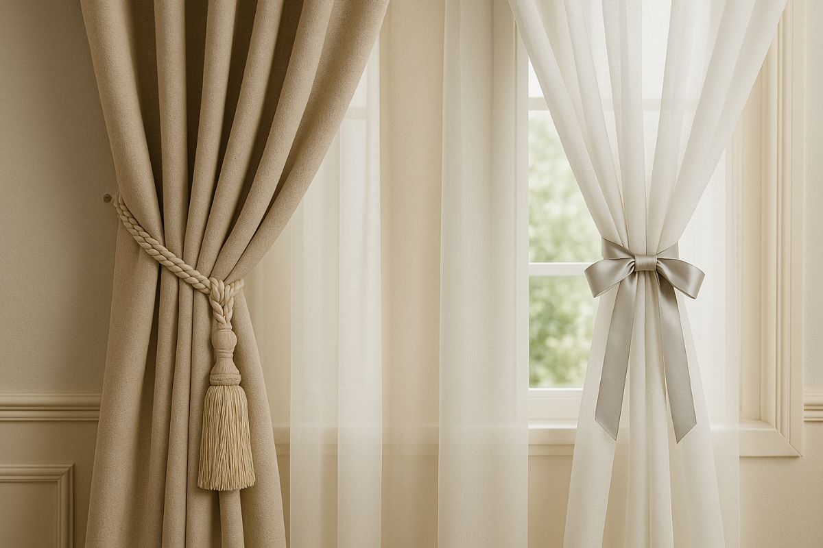 attacher rideaux et voilages