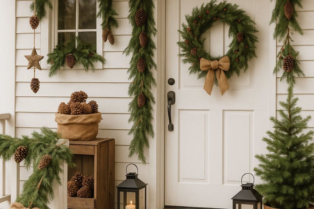 Idées de déco de Noël extérieur