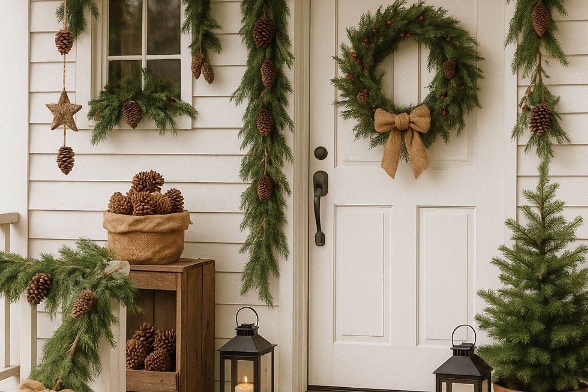 Idées de déco de Noël extérieur